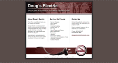 Desktop Screenshot of dougselectric.com